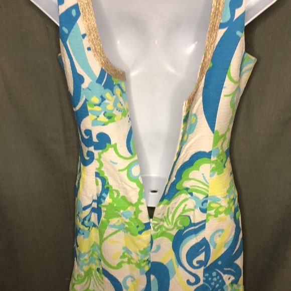 Lilly Pulitzer Janice Shift Dress in Crystal Coast - Picture 11 of 13